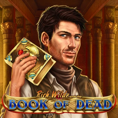 Book of Dead Egyptian-themed slot tile at Stake Canada