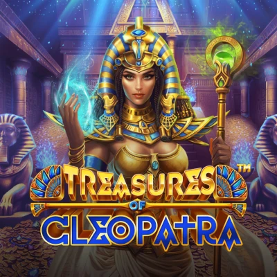 Treasures of Cleopatra Egyptian slot tile at Stake
